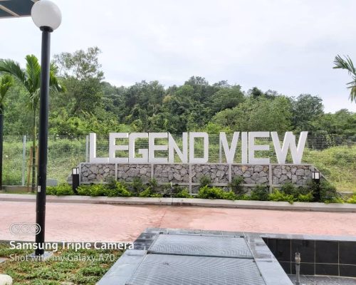 Gabion wall at Rawang (Garden Landscape) 2