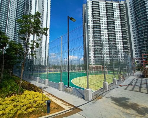 security fencing at sentul point (5)