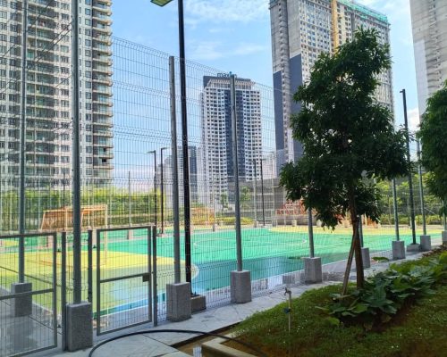 security fencing at sentul point